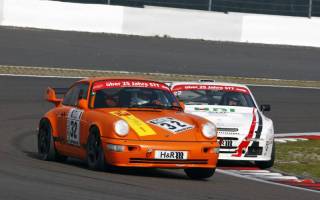 Georg Vetter und Ed van Heusden kämpften in der Porsche-Klasse